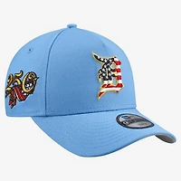 Youth New Era Light Blue Detroit Tigers Celebrate America's 250th 9FORTY A-Frame Adjustable Hat