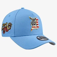 Youth New Era Light Blue Detroit Tigers Celebrate America's 250th 9FORTY A-Frame Adjustable Hat