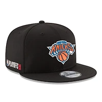 Men's New Era  Black New York Knicks 2026 NBA Playoffs 9FIFTY Snapback Hat