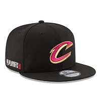 Men's New Era  Black Cleveland Cavaliers 2026 NBA Playoffs 9FIFTY Snapback Hat