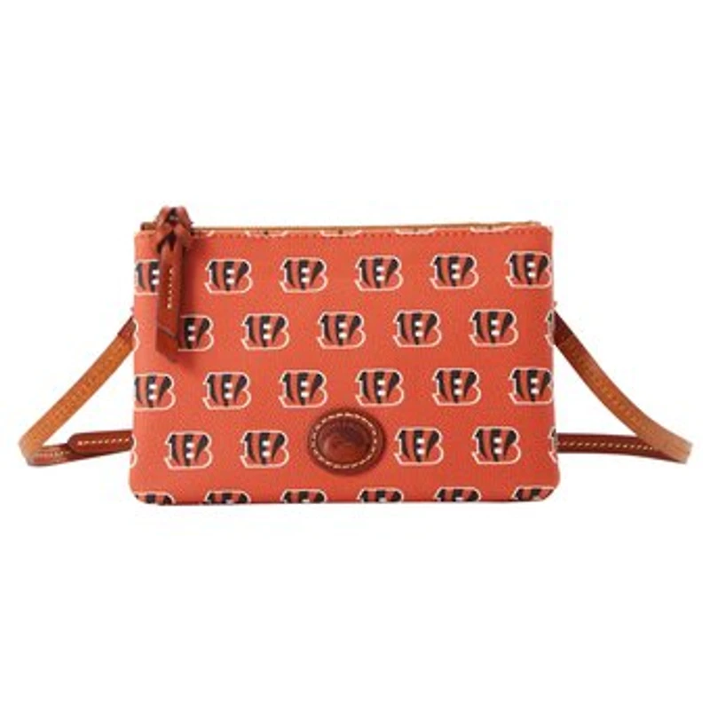 Dooney & Bourke Cincinnati Bengals Top Zip Crossbody Bag