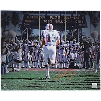Dan Marino Miami Dolphins Autographed 16" x 20" Orange Bowl Spotlight Photograph