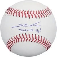 Kade Anderson Seattle Mariners Autographed Baseball with "Tridents Up!" Inscription