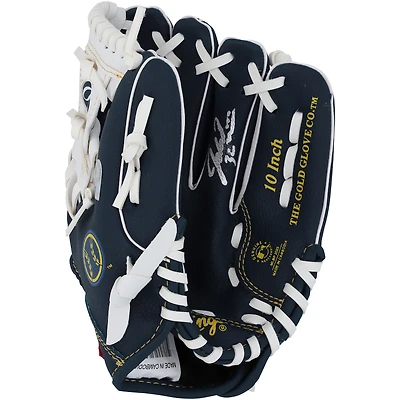 Jacob Misiorowski Milwaukee Brewers Autographed Rawlings 10" Collectible Team Logo Glove