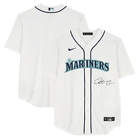 Colt Emerson Seattle Mariners Autographed White Nike Replica Jersey