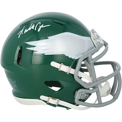 Randall Cunningham Philadelphia Eagles Autographed Riddell 1974-1995 Throwback Speed Mini Helmet