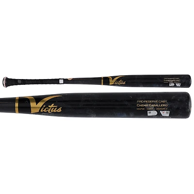 Jose Caballero New York Yankees Game-Used Black Victus Broken Bat vs. Boston Red Sox on September 30, 2025
