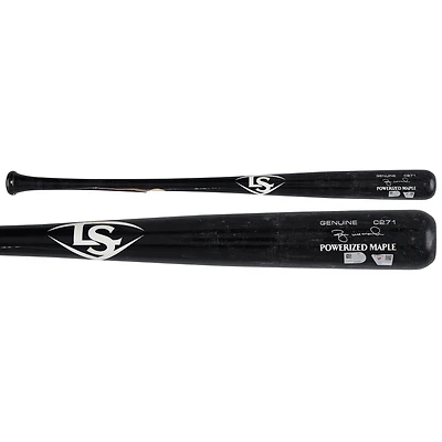 Ryan McMahon New York Yankees Game-Used Black Louisville Slugger Broken Bat vs. Chicago White Sox on September 25, 2025