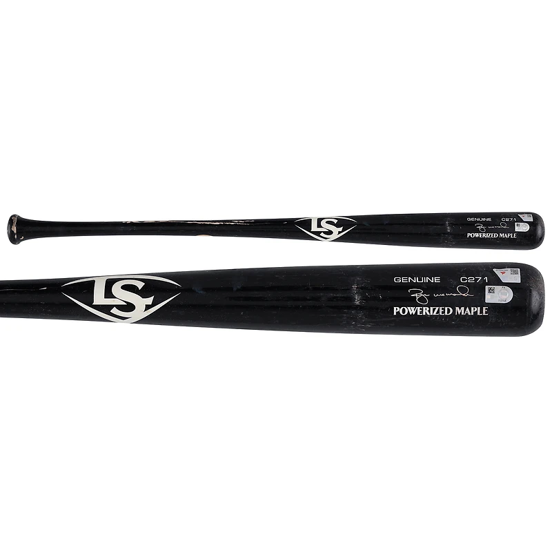 Ryan McMahon New York Yankees Game-Used Black Louisville Slugger Broken Bat vs. Boston Red Sox on Septemeber 13, 2025