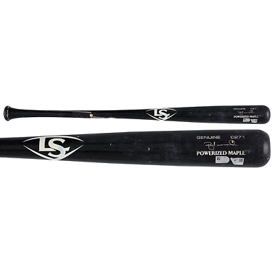 Ryan McMahon New York Yankees Game-Used Black Louisville Slugger Broken Bat vs. Texas Rangers on August 5, 2025