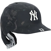 Jazz Chisholm Jr. New York Yankees Game-Used #13 Navy Batting Helmet vs. Pittsburgh Pirates on April 4, 2025