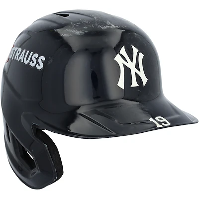 Ryan McMahon New York Yankees Game-Used #19 Navy Batting Helmet Worn During Games Played on July 28, October 1, 2, 7 and 8, 2025