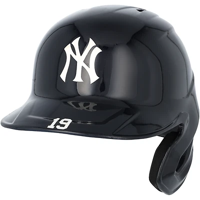 Pablo Reyes New York Yankees Game-Used #19 Navy Batting Helmet vs. Milwaukee Brewers on March 29 and vs. Tampa Bay Rays on May 3, 2025