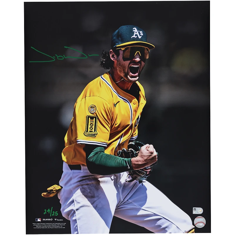 Jacob Wilson Athletics Autographed 16" x 20" Unleashed Photograph - Limited Edition of 25