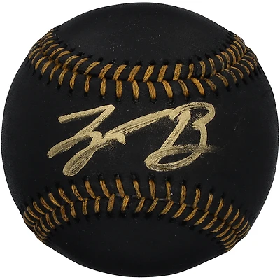 Tyler Bremner Los Angeles Angels Autographed Black Leather Baseball