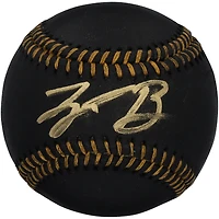 Tyler Bremner Los Angeles Angels Autographed Black Leather Baseball