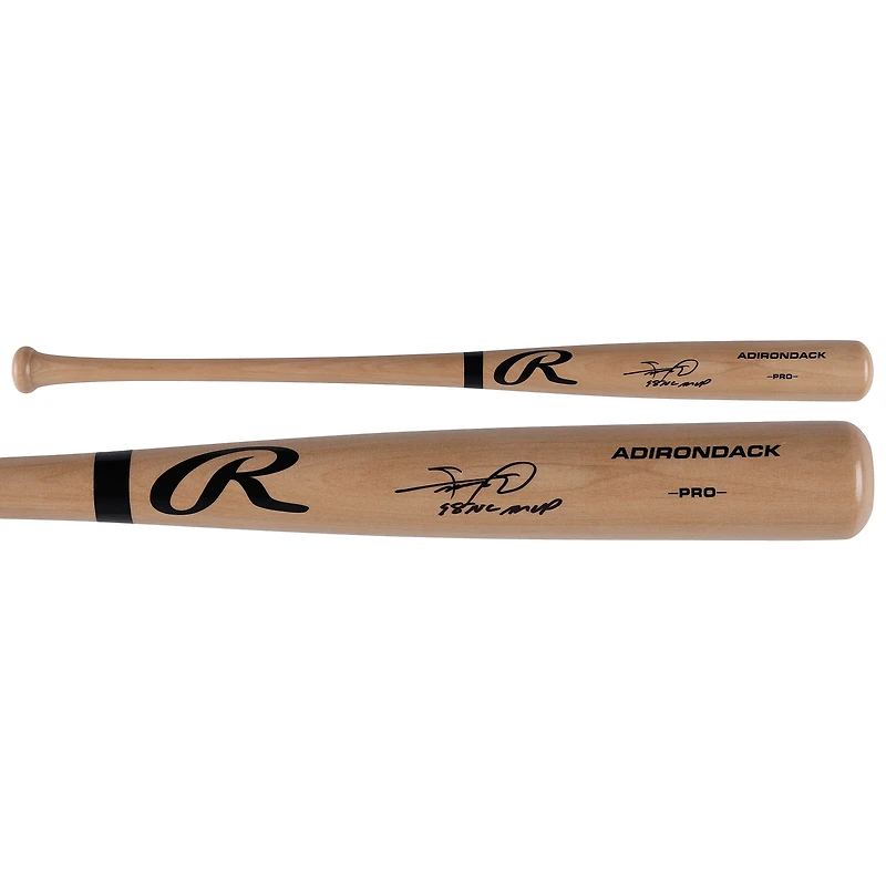 Sammy Sosa Chicago Cubs Autographed Blonde Rawlings Pro Bat with "98 NL MVP" Inscription