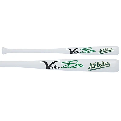 Tyler Soderstrom Athletics Autographed Victus Team ID Mini Bat