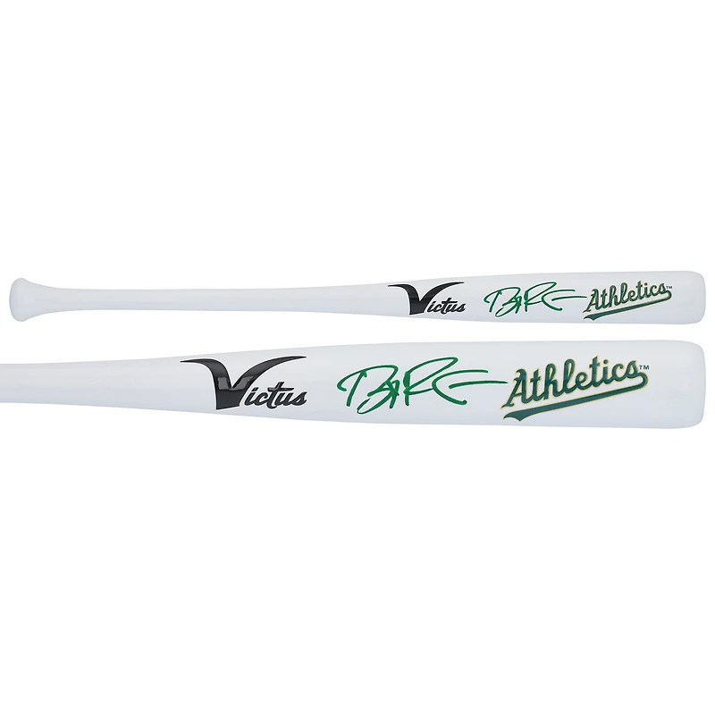 Brent Rooker Athletics Autographed Victus Team ID Mini Bat
