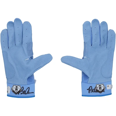 Pete Alonso New York Mets Autographed Player-Issued /Blue Nike Batting Gloves from the 2025 MLB Season