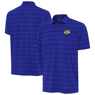 Men's Antigua Royal Los Angeles Rams Tunnel Polo
