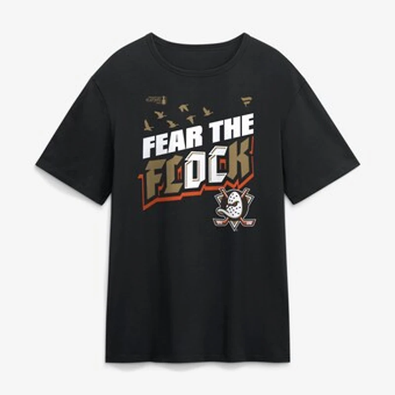 Men's Black Anaheim Ducks 2026 Stanley Cup Playoffs Hometown Slogan T-Shirt