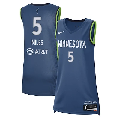Unisex Nike Olivia Miles Blue Minnesota Lynx 2026 WNBA Draft Pick Explorer Edition Victory Jersey