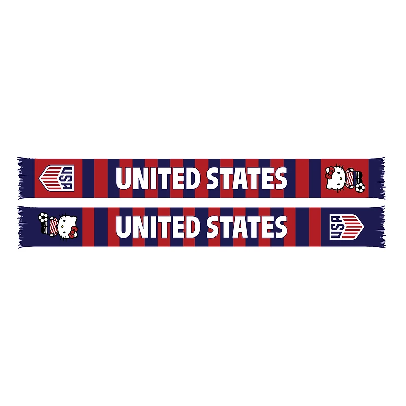 Ruffneck Scarves USMNT Hello Kitty Woven Bar Scarf
