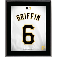 Konnor Griffin Pittsburgh Pirates 10.5" x 13" Jersey Number Sublimated Player Plaque