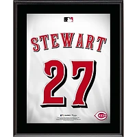 Sal Stewart Cincinnati Reds 10.5" x 13" Jersey Number Sublimated Player Plaque