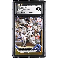 Andruw Jones Atlanta Braves 2025 Topps Now Off-Season Gold Foil #OS16 #/50 CGC Authenticated 9.5 Card