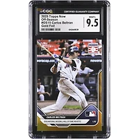 Carlos Beltran New York Mets 2025 Topps Now Off-Season Gold Foil #OS15 #/50 CGC Authenticated 9.5 Card