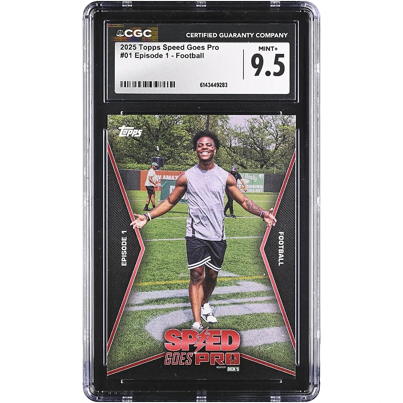 IShowSpeed Content Creator 2025 Topps Speed Goes Pro Episode