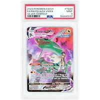 Rayquaza VMAX 2022 Pokemon Sword & Shield Silver Tempest Trainer Gallery Full Art #TG20 PSA Authenticated 9 Card