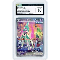 Iron Valiant EX 2023 Pokemon Scarlet & Violet Paradox Rift Special Illustration Rare #249 CGC Authenticated 10 Card