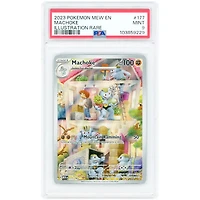 Machoke 2023 Pokemon Scarlet & Violet 151 Illustration Rare #177 PSA Authenticated 9 Card