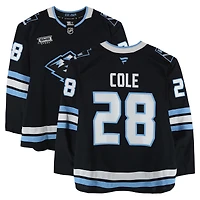 Ian Cole Utah Mammoth Game-Used #28 Black Set 2 Jersey Worn During Games Played Between January 11 and March 26, 2026