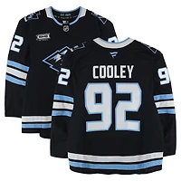 Logan Cooley Utah Mammoth Game-Used #92 Black Set 2 Jersey Worn During Games Played Between January 11 and March 26, 2026