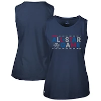 Women's Levelwear  Navy 2026 MLB All-Star Game Star-Spangled Macy Sleeveless Tee