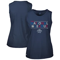 Women's Levelwear  Navy 2026 MLB All-Star Game National League Star-Spangled Macy Sleeveless Tee