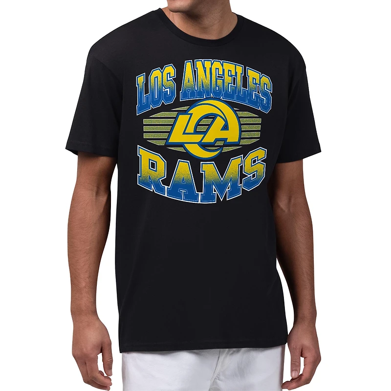 Men's Starter Black Los Angeles Rams Grit Graphic T-Shirt