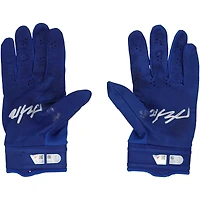 Wyatt Langford Texas Rangers Autographed Game-Used Nike Batting Gloves from the 2025 MLB Season