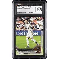 Son Heung-Min LAFC 2025 Topps Now MLS 1st MLS Hat-Trick Fuels LAFC Offensive Outburst #73 CGC Authenticated 9.5 Card