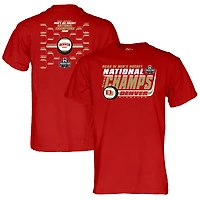 Unisex Blue 84 Crimson Denver Pioneers 2026 NCAA Frozen Four Men's Ice Hockey National Champions Bracket T-Shirt