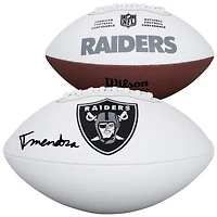 Fernando Mendoza Las Vegas Raiders Autographed Wilson White Panel Football