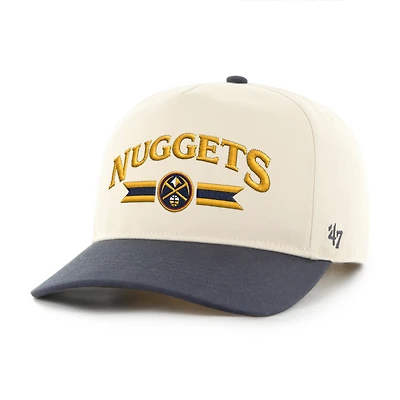 Men's '47  Natural Denver Nuggets Fast Break Chase Hitch Adjustable Hat