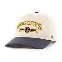 Men's '47  Natural Denver Nuggets Fast Break Chase Hitch Adjustable Hat
