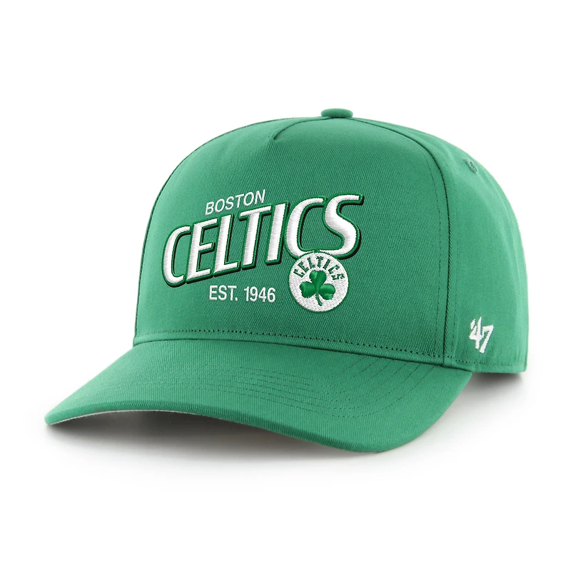 Men's '47  Kelly Green Boston Celtics Fast Break Chase Hitch Adjustable Hat