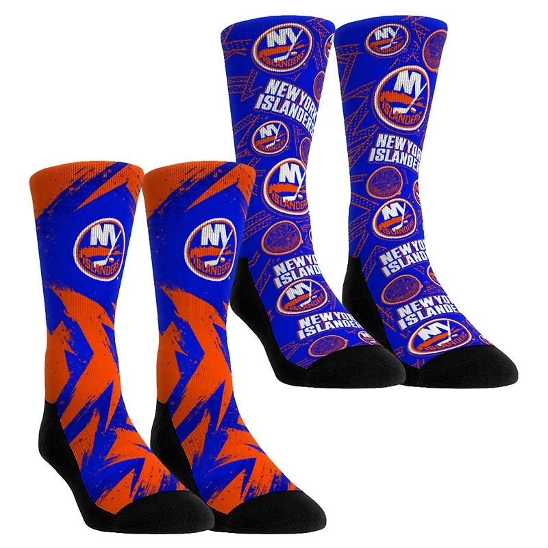 Youth Rock Em Socks New York Islanders Game Day Two-Pack Crew Socks