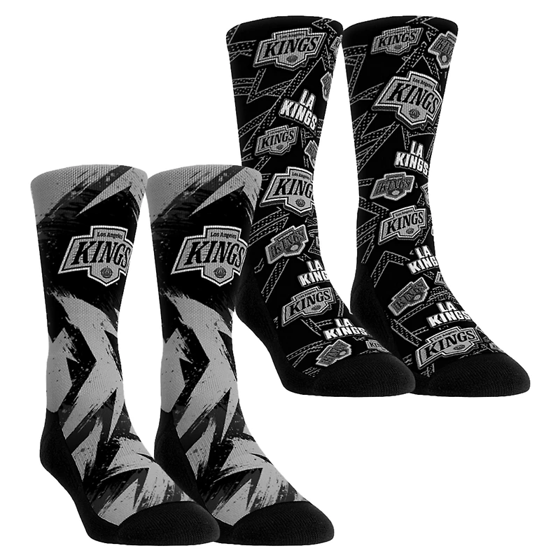 Youth Rock Em Socks Los Angeles Kings Game Day Two-Pack Crew Socks
